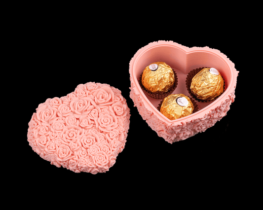 Rosen Herz Container Behältnis Schachtel Verpackung