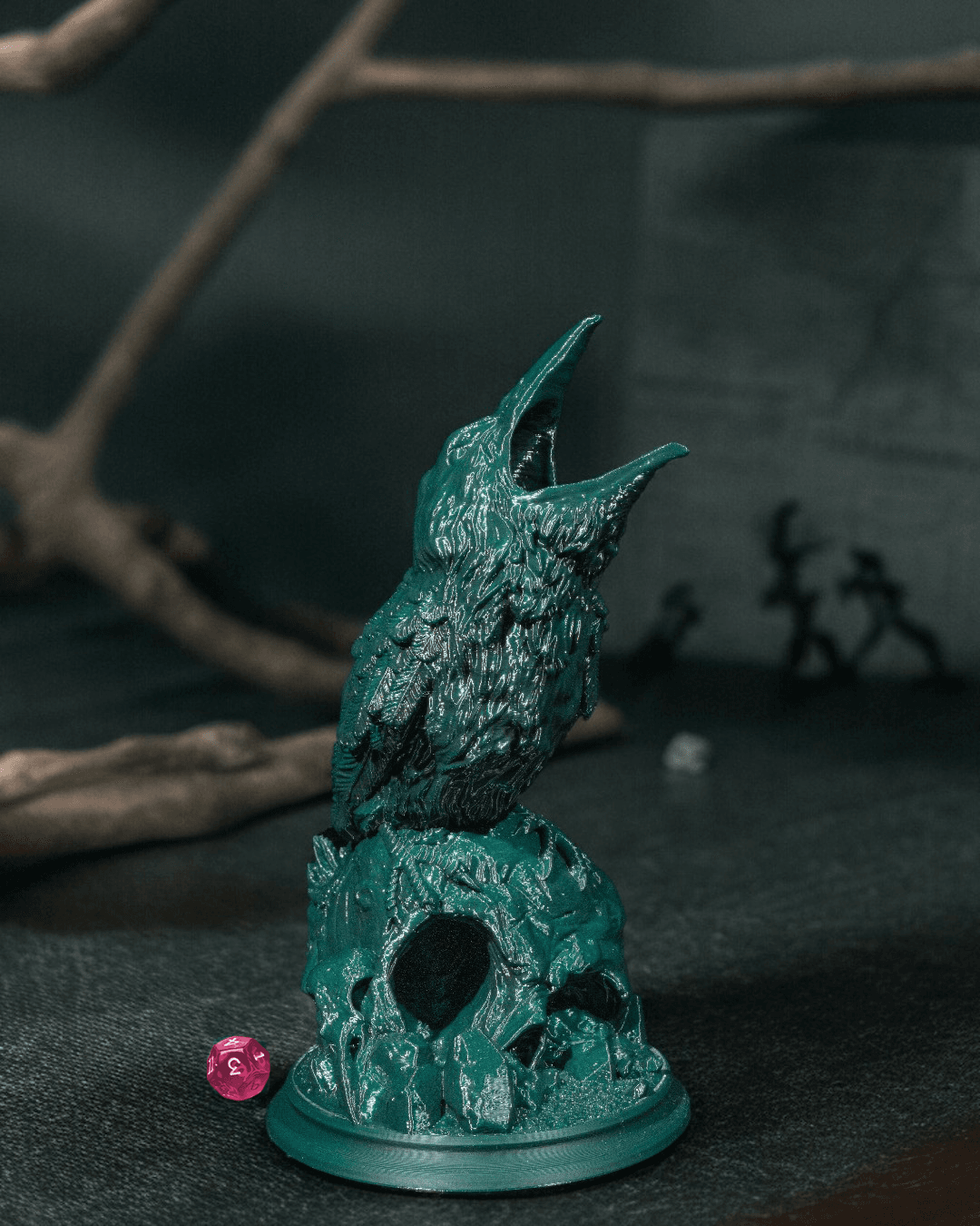 Würfelturm - Krähen Turm - DnD Dice Tower Tabletop RPG P&P DSA Fantasy Geschenk Pen&Paper