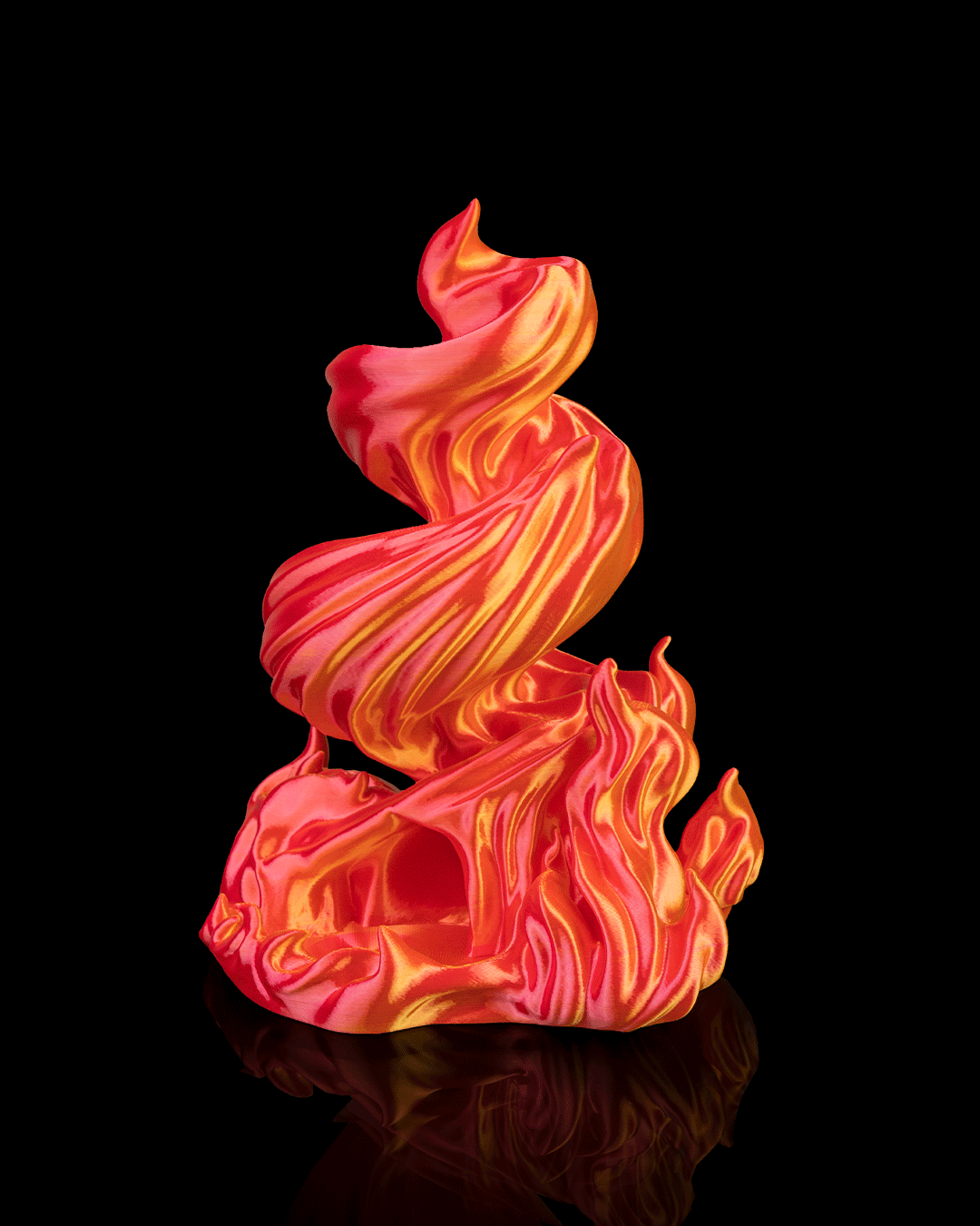 Flammen brennender Würfelturm - DnD Dice Tower Tabletop RPG P&P DSA Fantasy Geschenk