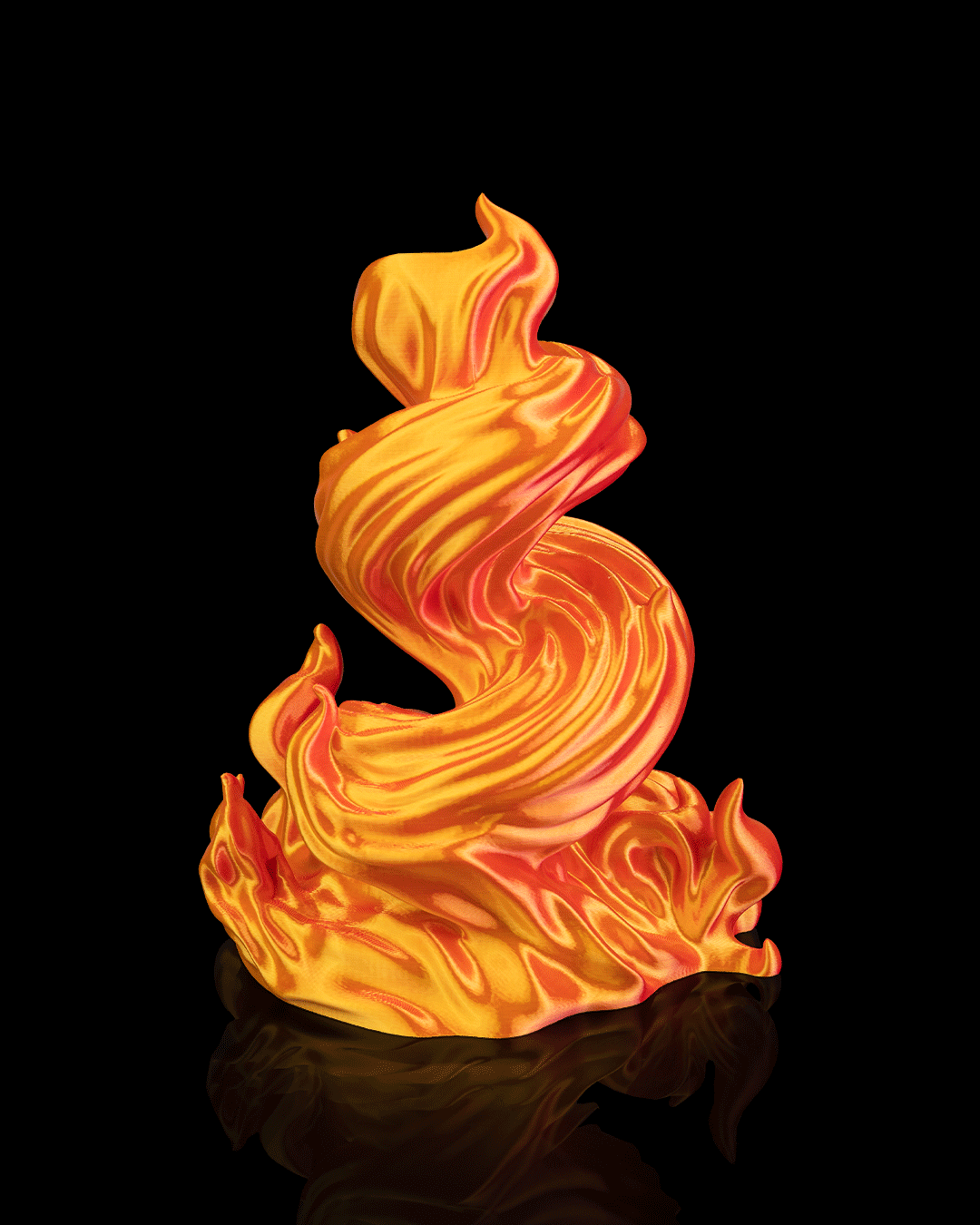 Flammen brennender Würfelturm - DnD Dice Tower Tabletop RPG P&P DSA Fantasy Geschenk