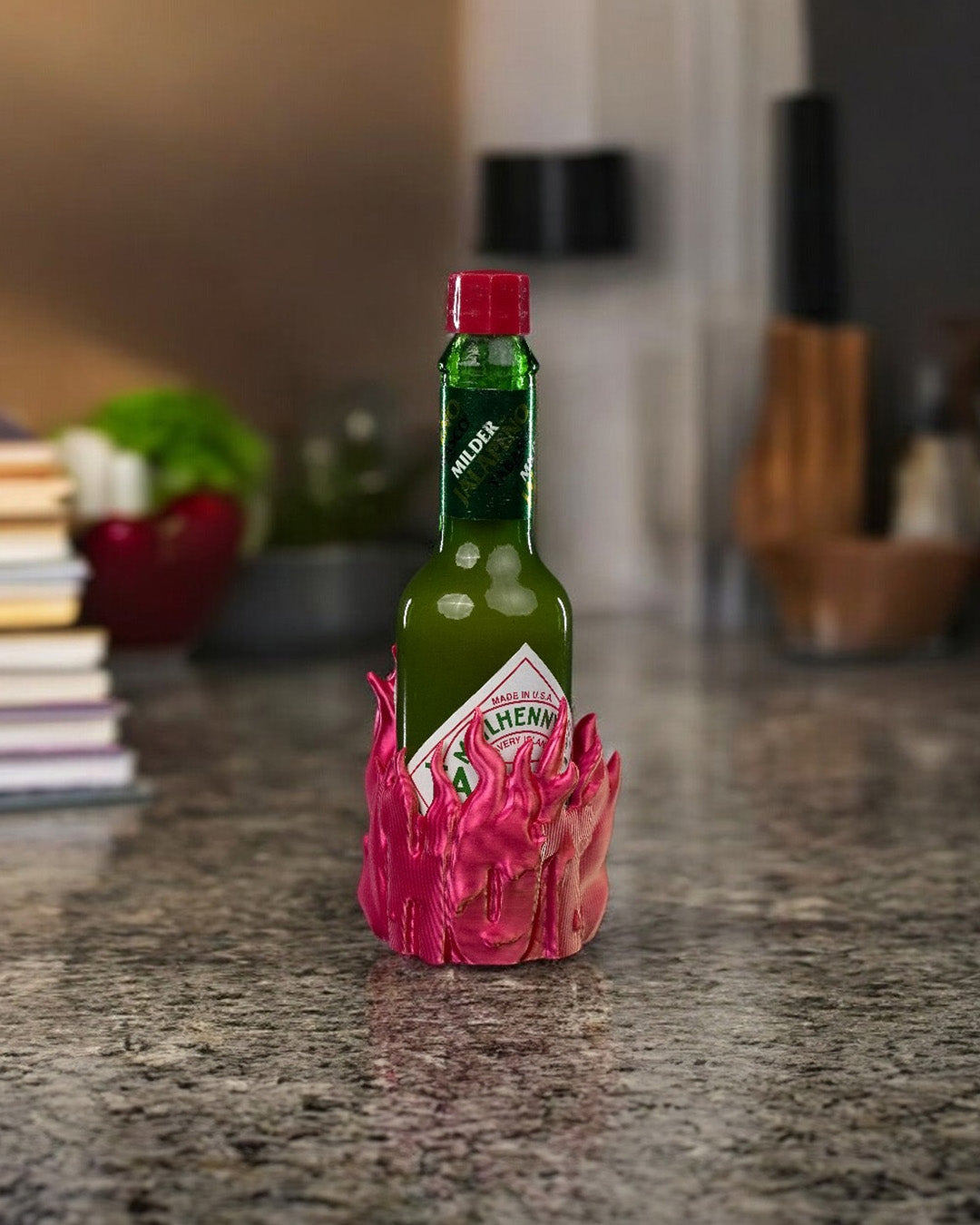 Achtung! Hot! Tabasco Halter
