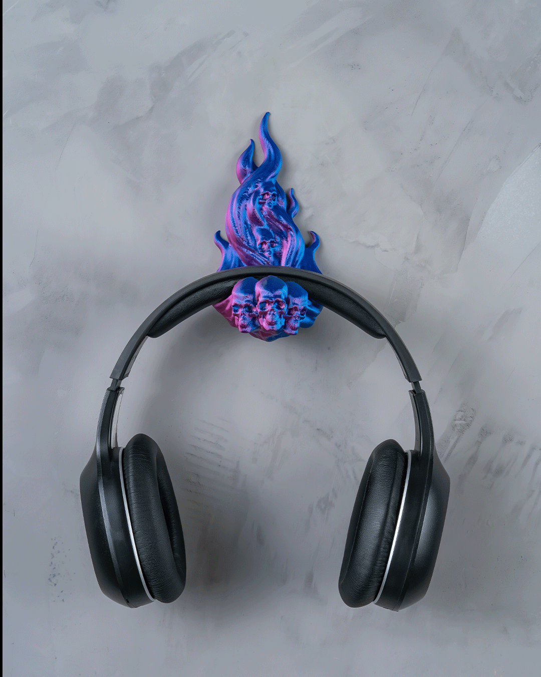 Wizard Kopfhörer Halter Zauberer Dunkelbernstein