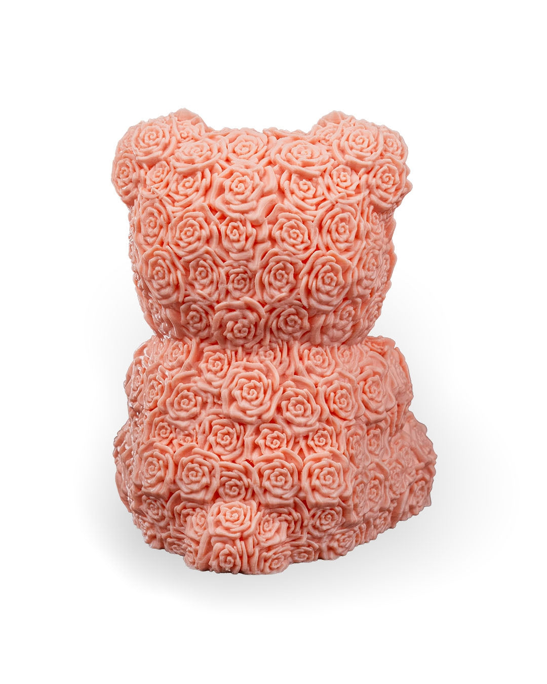 Rosenbär  – Dekorative Geschenkidee mit Rosenstruktur