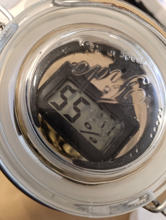 Hygrometer-Halter für Einmachglas