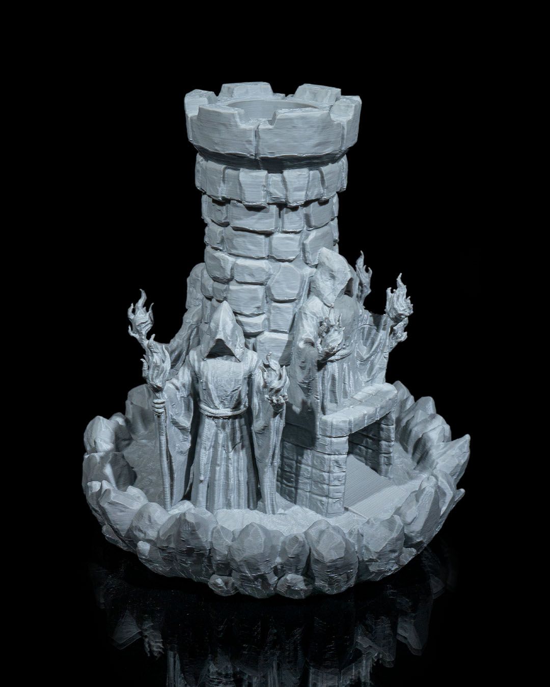 Würfelturm böser Zauberer DnD Dice Tower Tabletop RPG P&P DSA Fantasy Geschenk