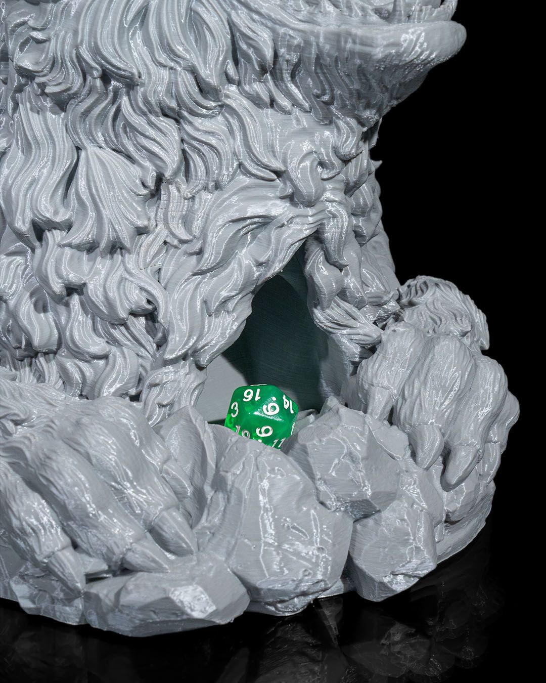 Würfelturm Wolf - DnD Dice Tower Tabletop RPG P&P DSA Fantasy Geschenk Pen&Paper