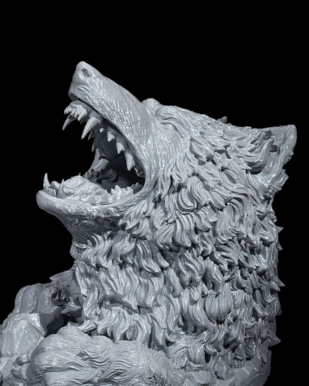Würfelturm Wolf - DnD Dice Tower Tabletop RPG P&P DSA Fantasy Geschenk Pen&Paper