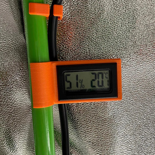 Hygrometer Halterung für Zeltstangen