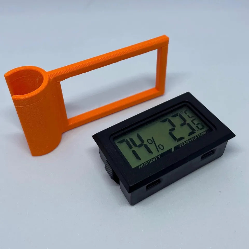 Hygrometer Halterung für Zeltstangen